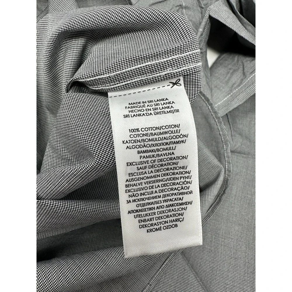 NWT Polo Ralph Lauren Gray Men's Easy Care Sz 15.5 34/35 Shirt X1